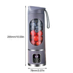 Portable juicer for fresh juices on the go and at home