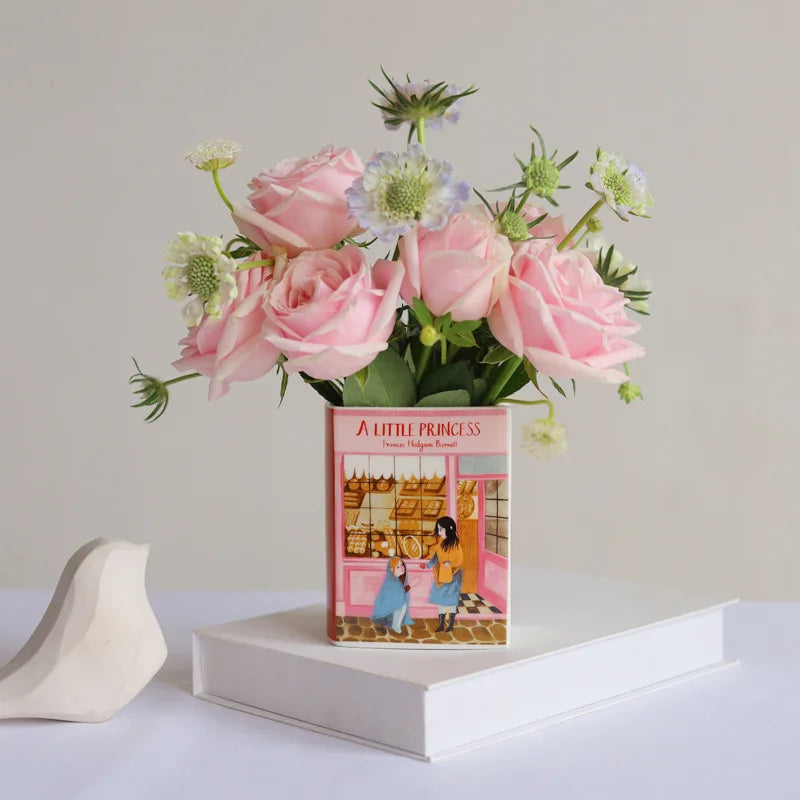 A Little Princess Book Vase