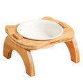 Convenient feeding with bamboo bowls