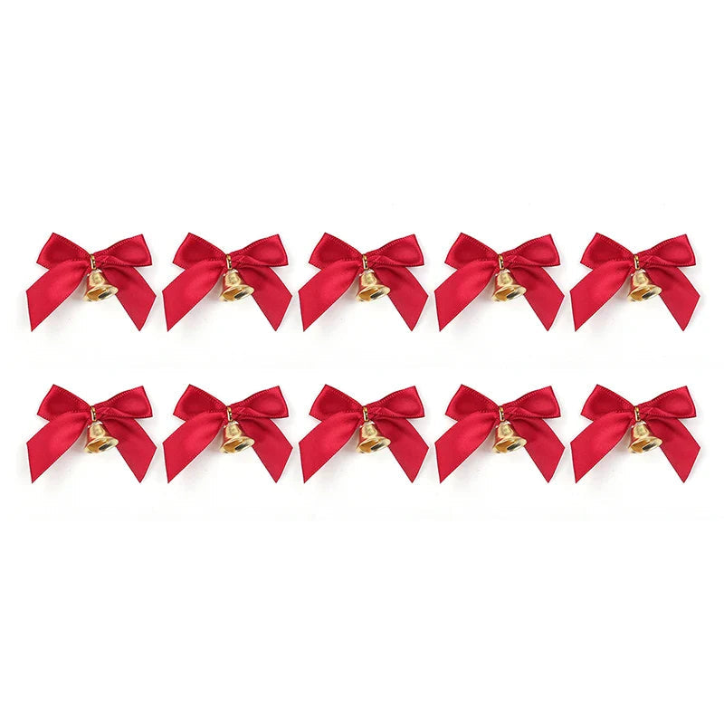 KerstKlink | Elegant Bow with Bells for Decoration