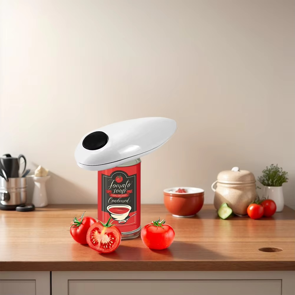 Dual-Function Electric & Manual Jar Opener