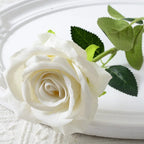 20 pieces Realistic Velvet Silk Rose Bouquet