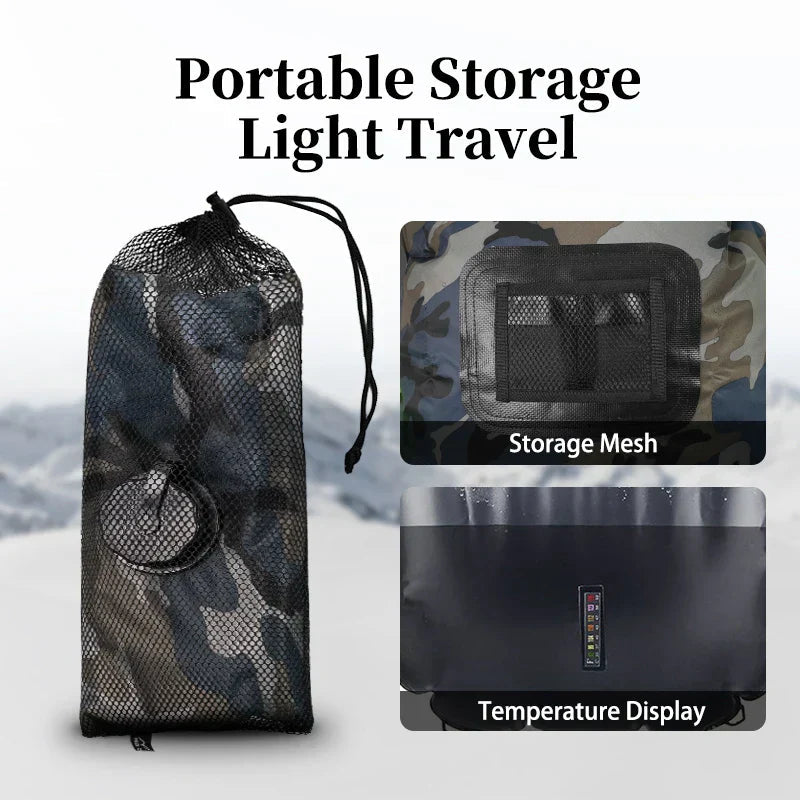 SolarFlow | Solar Shower | Environmentally Friendly & Mobile | 20L Capacity