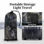 Solar shower SunFlow | 20L capacity | Portable & self-heating | With shower head & hose