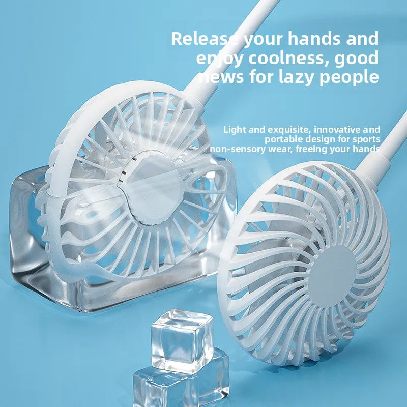 Adjustable Hands-Free Neck Cooling Fan