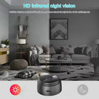 Compact HD 720P Wireless Mini Smart Security Camera with Mobile Monitoring