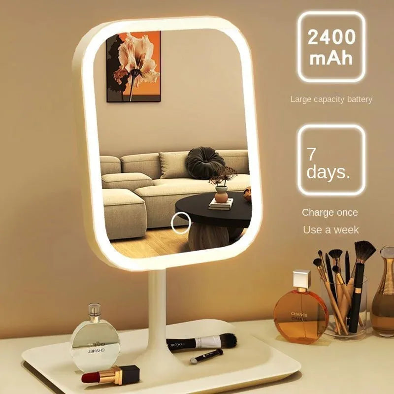 LED Makeup Mirror Lumiéra | 3 Light Colors | Touch Control | Modern Design