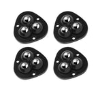 Self-Adhesive Full Rotating Furniture Mover Wheel Rollers