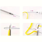 Punch Needle Embroidery Kit with 8 Accessories