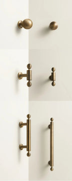 BrassElegance Solid Brass Antique T-Griff
