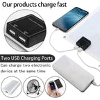 Portable Solar Panel SOLVION Charge 100W | 5V | Dual USB | Waterproof | Outdoor & Camping