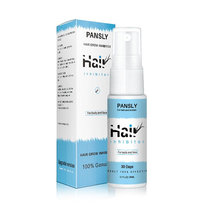 Hair growth inhibiting spray