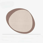 Modern Irregular Plush Rug for Living Room and Bedroom