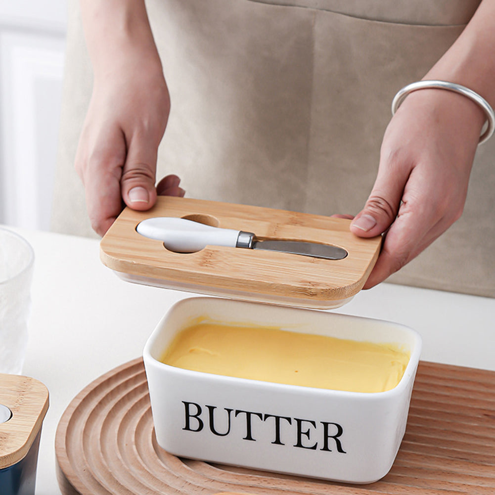 Practical and stylish space for butter