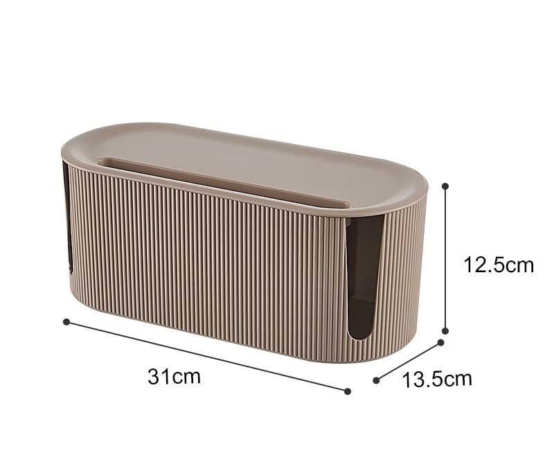 StorageMaster Box - Stylish Organizer for Cables and Adapters