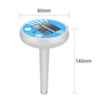 Aquadia Pool thermometer | Floating & Robust | Accurate temperature display | For pool & whirlpool