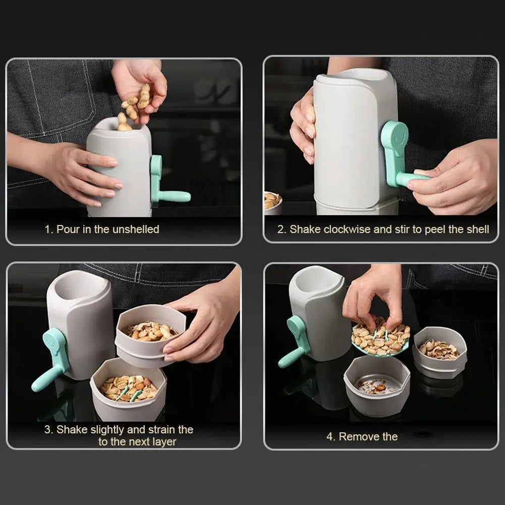 Automatic Peanut Shell Peeler