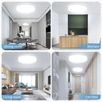 IRALAN Ultra-thin Round LED Ceiling Light - Versatile Lighting for Any Room, 18W to 48W Options