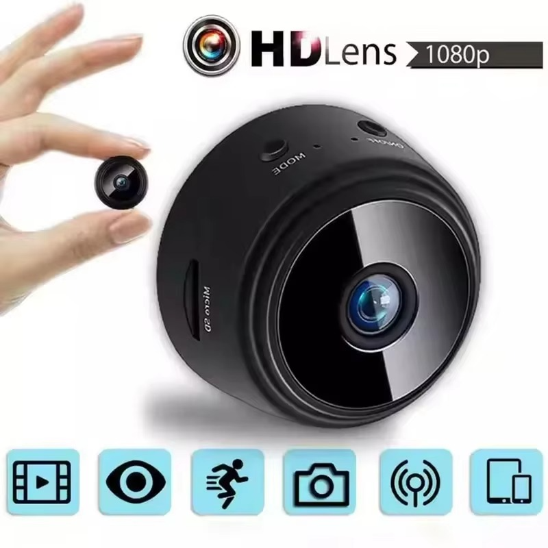 Mini 1080p HD Wireless Security Camera with Night Vision and Audio