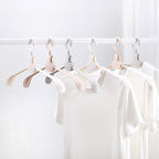Easy fold width foldable hangers