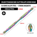 Magnetic Titanium Impact Anti-Slip Screw Head