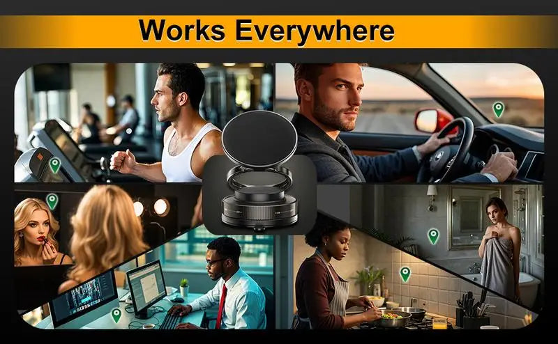 360° Rotatable Suction Magnetic Car Phone Holder