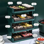 Layer It On Kitchen Storage Rack