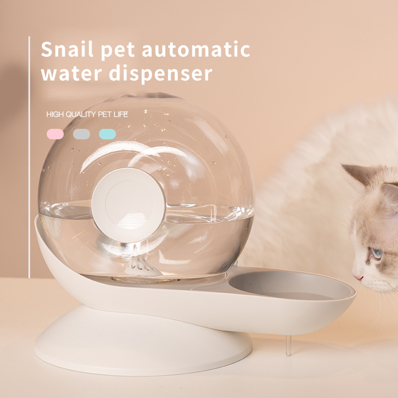 AquaPoes Fountain – Automatic Drinking Fountain for Cats and Dogs with Stainless Steel Reservoir