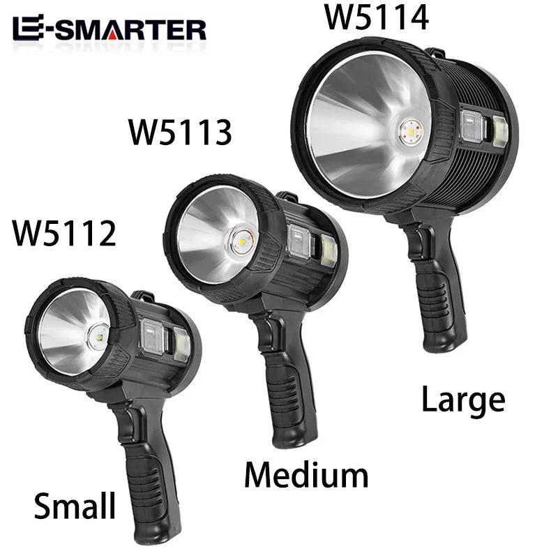 Spotlight LuminexPro 900K | 900,000 Lumens | 10,000 mAh Battery | Solar & USB Charging Function | IPX5 Waterproof