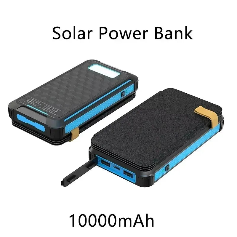 Solar-Powerbank SunCharge Fold | Foldable Solar Panel & USB Output | Waterproof & Outdoor Suitable | For Phone, Camping & Travel
