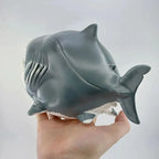 Scary Shark Bee Resin Decor