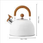 1 piece 2.5/3 l liter kettle made of stainless steel, thickened kettle, gas induction stove, universal kettle, kettle