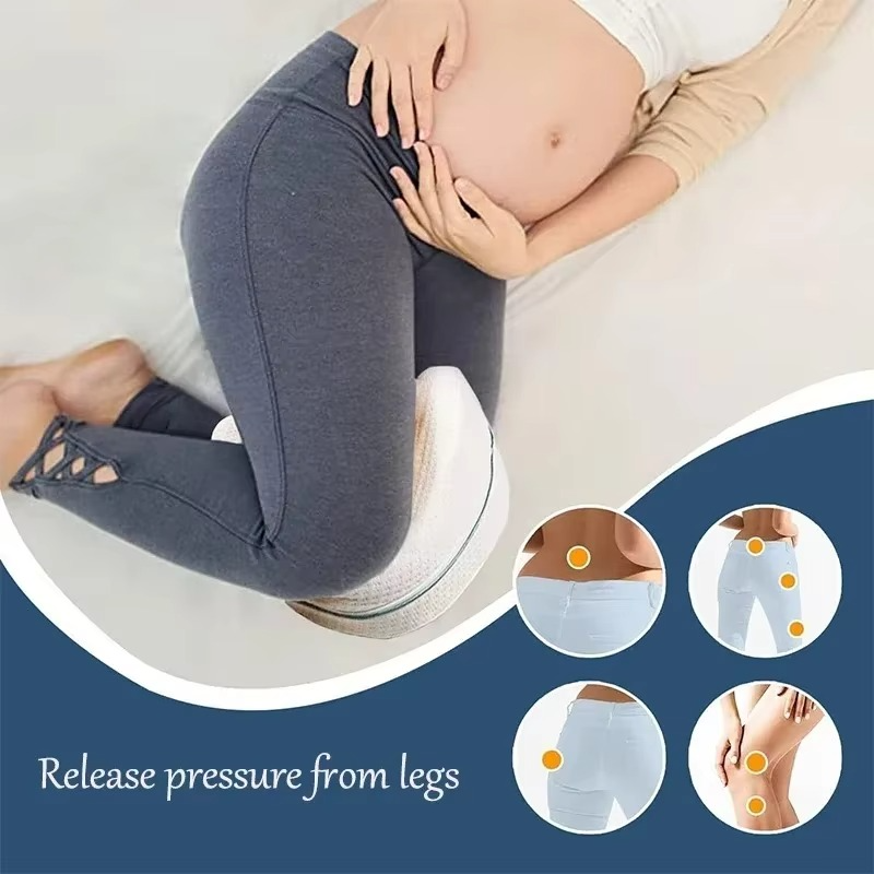 Orthopedic Memory Foam Leg Pillow for Sciatica and Pain Relief