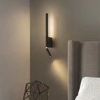 Modern LED wall lamp for bedroom, adjustable wall light in hotel style