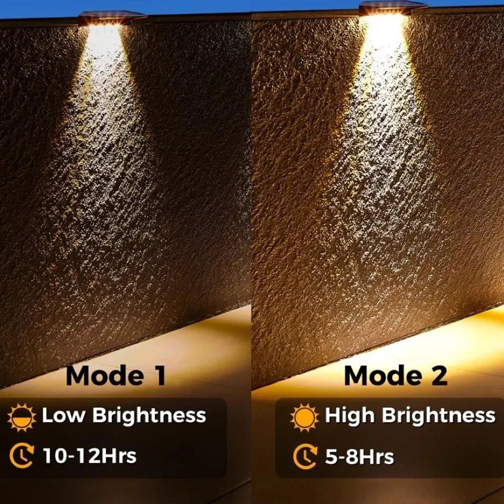 EcoRadiance Solar Accent Lights 2-Piece Set | Outdoor Lighting | Energy Efficient | Decorative Light for Garden & Terrace