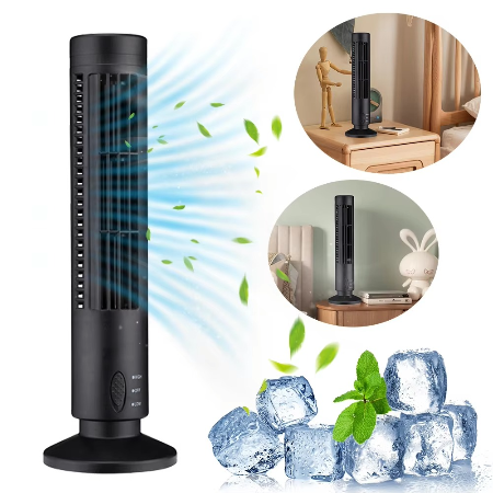 Compact Bladeless LED Air Cooler