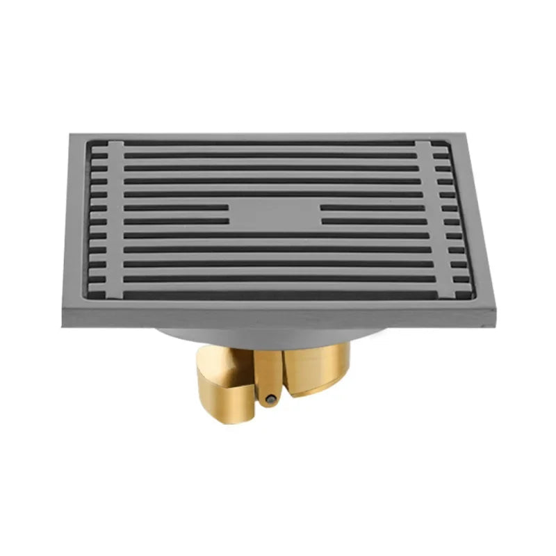 AquaShield Square Stainless Steel Floor Drain