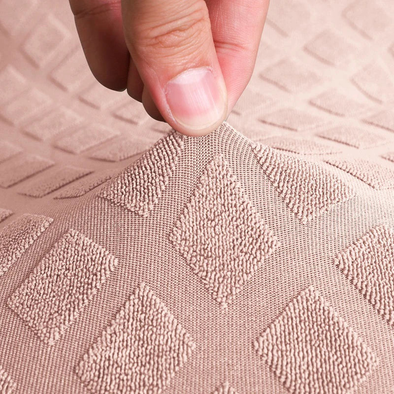 Spandex elastic office chair cover Jacquard seat covers pineapple mesh fleece protective cover elastic computer seat protector