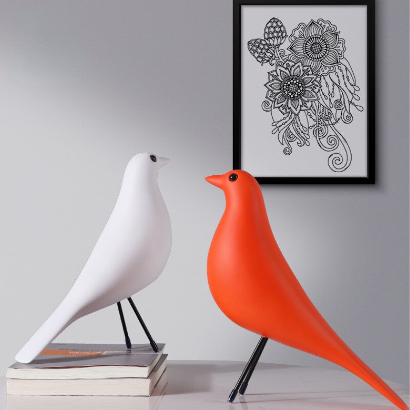 Bird ornament in Nordic style