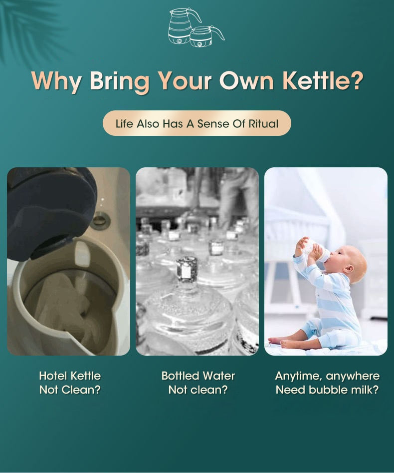 Foldable Teakettle Kettle