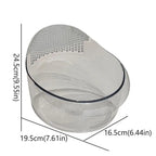 Veggie & Fruit Wash Easy Drain Basket with 3-in-1 Rinsing and Draining