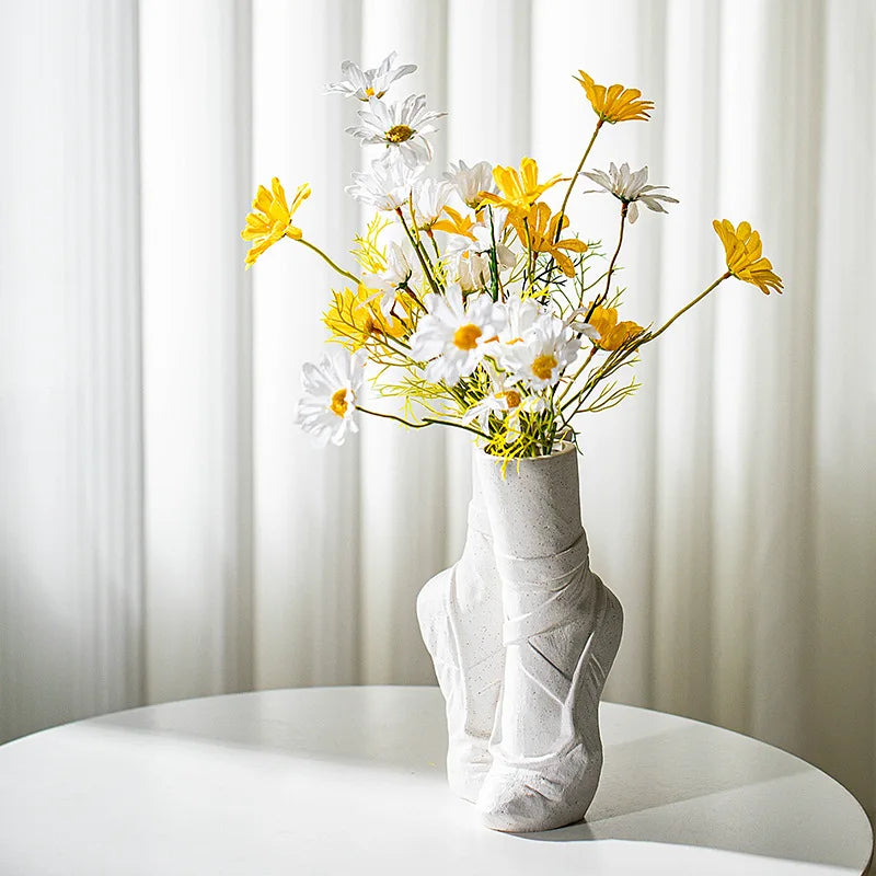 Artistic Ballerina Ceramic Vase