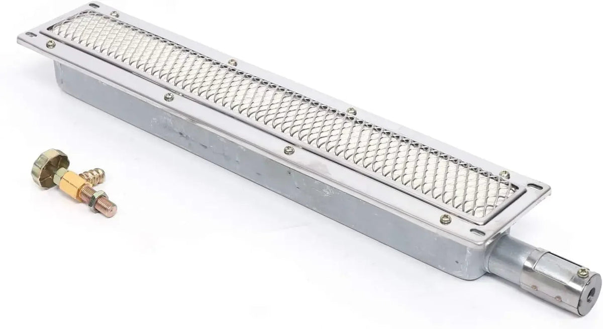 ThermaGrill Gas Grill with Infrared Ceramic Burner | Stainless Steel | Rectangular 41 × 8 × 5.8 cm | Smoke-Free & Energy Efficient | For Gastronomy & Outdoor