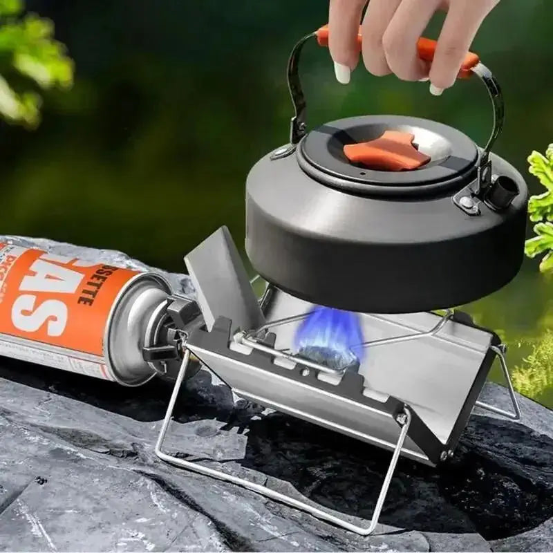 Ultralight Collapsible Outdoor Cooking Gas Burner