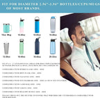 Car Cup Holder with Detachable Tray
