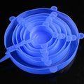 Set of Flexible Silicone Lids