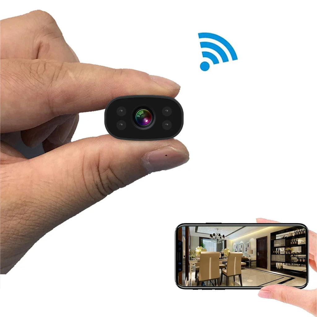 WiFi Mini Smart Security Camera with Motion Detection