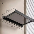 Ultra Suction Expandable Towel Storage Organizer Rack