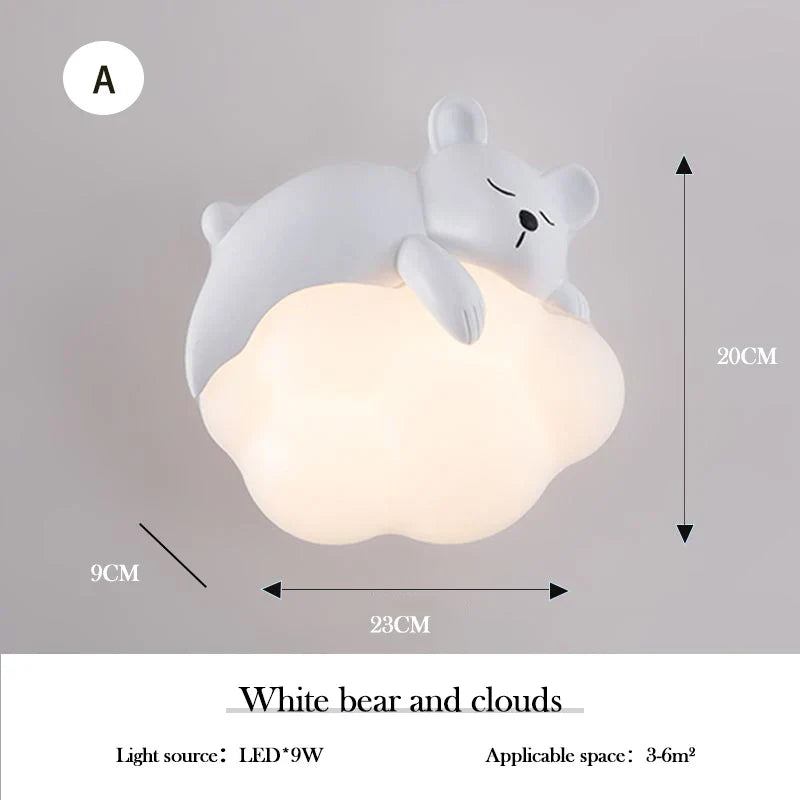 PandaGlow Lamp - Cute LED Wall Light for Children