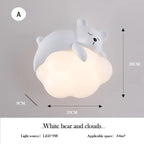 PandaGlow Lamp - Cute LED Wall Light for Children